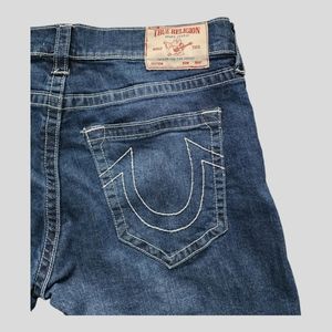 NWOT True Religion Ricky Relaxed Straight Jeans 34Wx34L